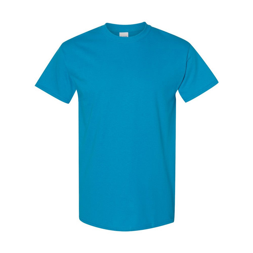 Sapphire Blue - Front - Gildan Mens Heavy Cotton T-Shirt