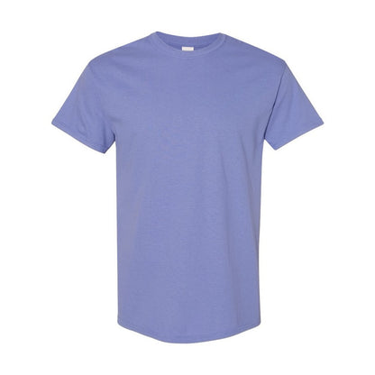 Violet - Front - Gildan Mens Heavy Cotton T-Shirt