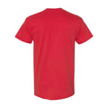 Red - Back - Gildan Mens Heavy Cotton T-Shirt