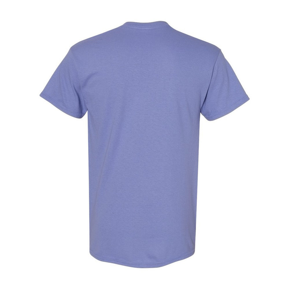 Violet - Back - Gildan Mens Heavy Cotton T-Shirt