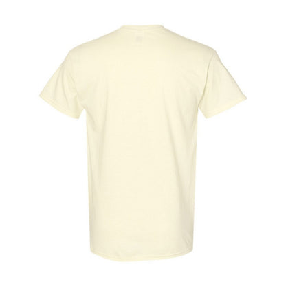Off White - Back - Gildan Mens Heavy Cotton T-Shirt