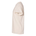 Natural - Side - Gildan Mens Heavy Cotton T-Shirt