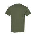 Military Green - Back - Gildan Mens Heavy Cotton T-Shirt