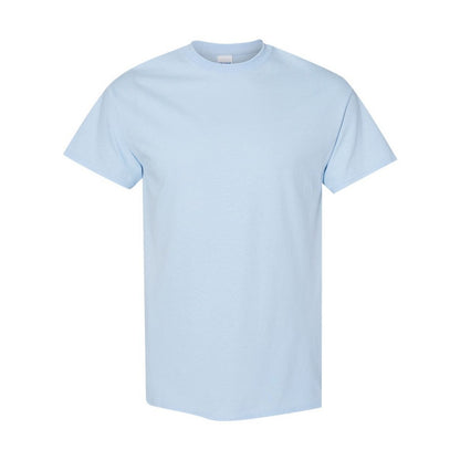Light Blue - Front - Gildan Mens Heavy Cotton T-Shirt