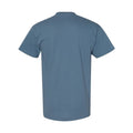 Indigo - Side - Gildan Mens Heavy Cotton T-Shirt