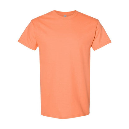 Tangerine - Front - Gildan Mens Heavy Cotton T-Shirt