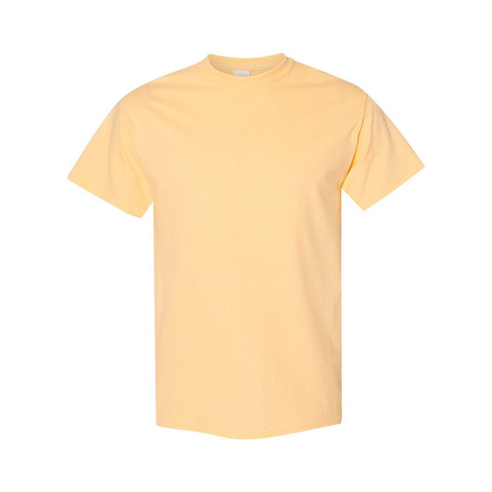 Yellow Haze - Front - Gildan Mens Heavy Cotton T-Shirt