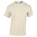Sand - Front - Gildan Mens Heavy Cotton T-Shirt