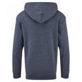 Heather Navy - Back - Fruit of the Loom Childrens-Kids Classic Hooded Sweatshirt