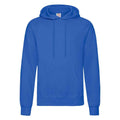 Royal Blue - Front - Fruit Of The Loom Adults Unisex Classic Hooded Sweatshirt