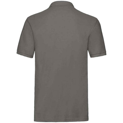 Light Graphite - Back - Fruit of the Loom Mens Premium Cotton Pique Polo Shirt