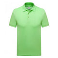 Neo Mint - Front - Fruit of the Loom Mens Premium Cotton Pique Polo Shirt