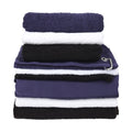 Navy - Front - Towel City Printable Border Bath Towel