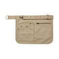 Khaki - Front - Premier Adults Unisex Metro Utility Hip Apron