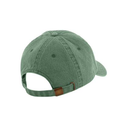 Bottle Green - Back - Beechfield Vintage Low Profile Cap