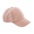 Peach - Front - Beechfield Vintage Low Profile Cap