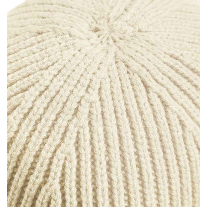 Oatmeal - Side - Beechfield Engineered Knit Ribbed Beanie