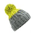 Light Grey-Citron - Front - Beechfield Apres Beanie