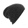 Antique Grey - Front - Beechfield Heavy Gauge Slouch Beanie