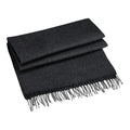 Charcoal - Front - Beechfield Classic Woven Scarf