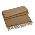 Biscuit - Front - Beechfield Classic Woven Scarf