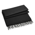 Black - Front - Beechfield Classic Woven Scarf