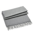 Heather Grey - Front - Beechfield Classic Woven Scarf