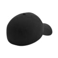 Black - Back - Beechfield Seamless Waterproof Cap