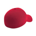 Red - Back - Beechfield Seamless Waterproof Cap