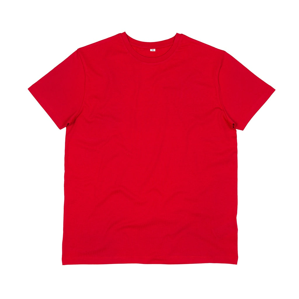 Red - Front - Mantis Mens Organic T-Shirt