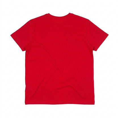 Red - Back - Mantis Mens Organic T-Shirt