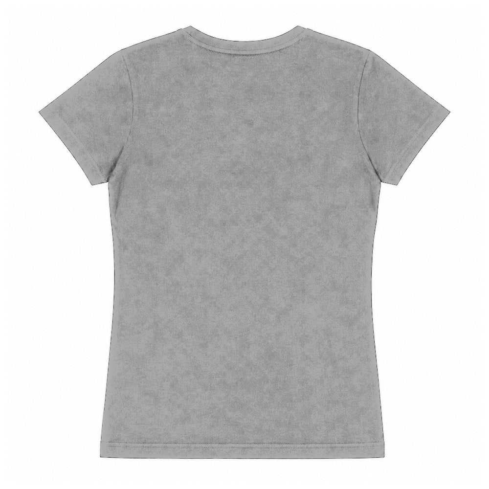 Heather Marl - Back - Mantis Womens-Ladies Organic T-Shirt