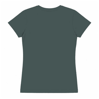 Forest Green - Back - Mantis Womens-Ladies Organic T-Shirt