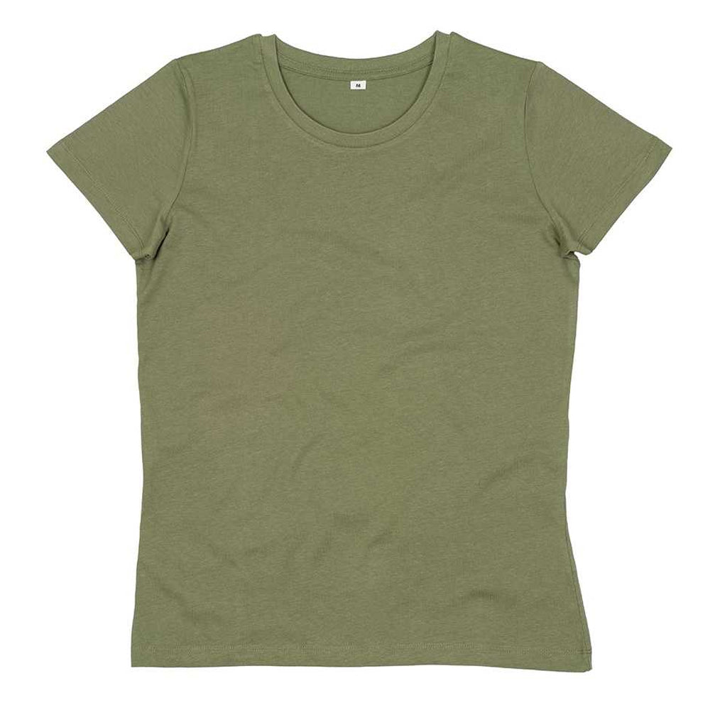 Soft Olive - Front - Mantis Womens-Ladies Organic T-Shirt