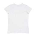 White - Front - Mantis Womens-Ladies Organic T-Shirt