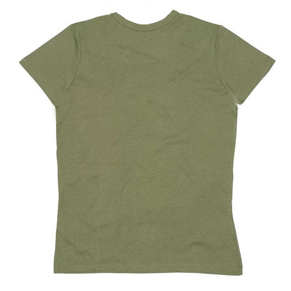 Soft Olive - Back - Mantis Womens-Ladies Organic T-Shirt
