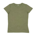 Soft Olive - Front - Mantis Womens-Ladies Organic T-Shirt