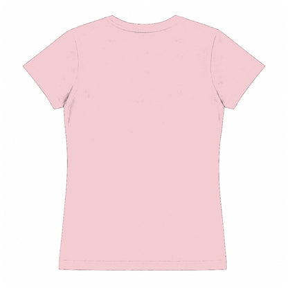 Soft Pink - Back - Mantis Womens-Ladies Organic T-Shirt