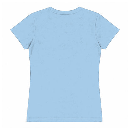 Sky Blue - Back - Mantis Womens-Ladies Organic T-Shirt
