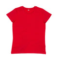 Red - Front - Mantis Womens-Ladies Organic T-Shirt