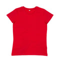 Red - Front - Mantis Womens-Ladies Organic T-Shirt