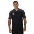 Black - Back - Canterbury Adults Unisex Evader Jersey