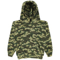 Green Camo - Front - AWDis Childrens-Kids Camo Hoodie