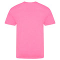 Electric Pink - Back - AWDis Unisex Adults Electric Tri-Blend T-Shirt