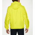 Safety Green - Back - Gildan Mens Hammer Windwear Jacket