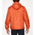Orange - Back - Gildan Mens Hammer Windwear Jacket