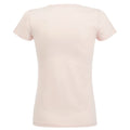 Creamy Pink - Back - SOLS Womens-Ladies Milo Organic T-Shirt