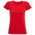 Red - Front - SOLS Womens-Ladies Milo Organic T-Shirt