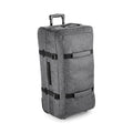 Grey Marl - Front - BagBase Escape Check-In Wheelie Bag