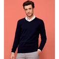 Black - Pack Shot - SOLS Mens Galaxy V Neck Sweater